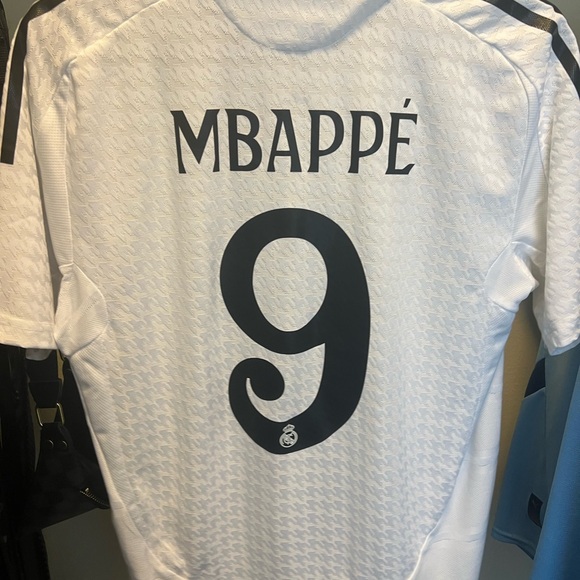 Authentic Mbappe Real Madrid Soccer Jersey - Picture 1 of 6